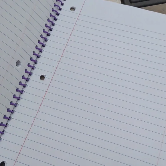 HTF New  Lisa Frank Spiral School 1 Subject Notebook - Picture 4 of 6